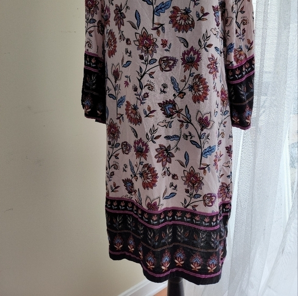 BEACHLUNCHLOUNGE Floral Sheath Dress Size Small - Picture 2 of 13